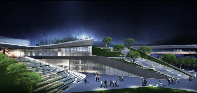 深圳大浪体育中心项目景观设计