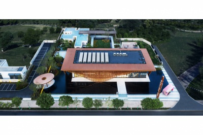 沈北项目销售物业售楼处景观方案及施工图设计