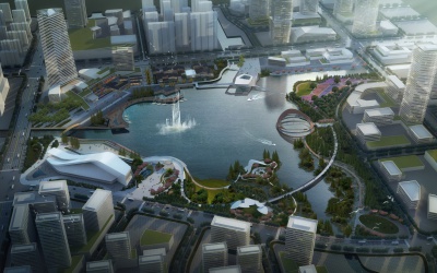 良渚中央商务核心区提升工程设计