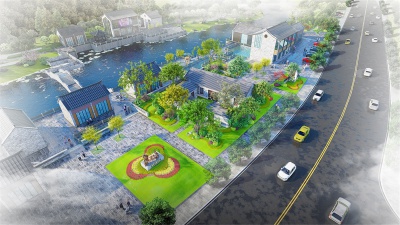 涡楚河商业水街景观设计