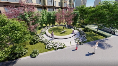 鹤壁市石河岸新型社区项目景观方案设计