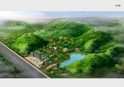 “浴火重生”——红安将军谷山林复绿景观改造设计