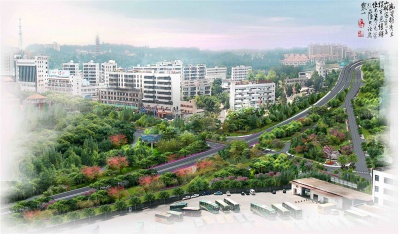 广东佛山三水区广海大道沿线节点景观设计