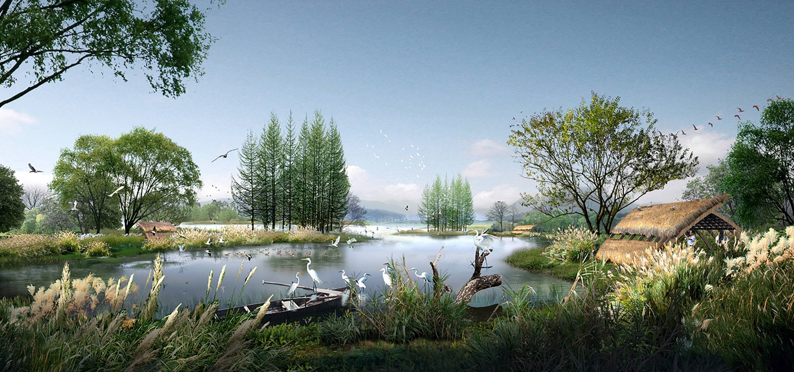 小型湿地景观设计图片